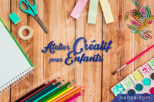 Atelier Creatif Enfants Sanza Animation Evenementielle