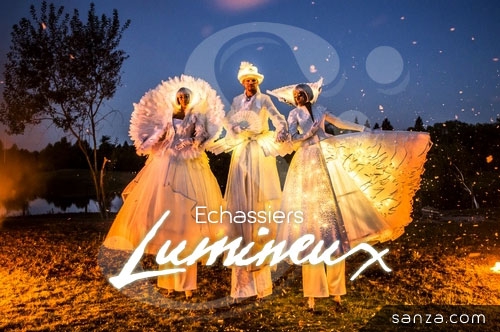 Echassiers Lumineux | SANZA, Animation Evénementielle