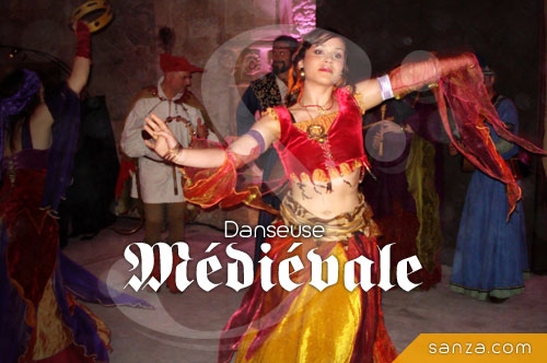 Danseuse Médiévale | SANZA, Animation Evénementielle
