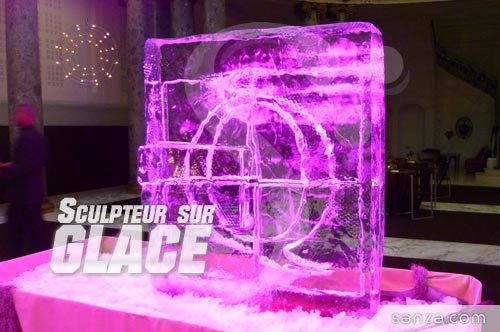 Sculpteur sur Glace en Direct | SANZA, Animation Evénementielle