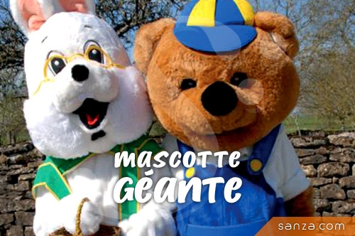 Mascotte Géante | SANZA, Animation Evénementielle