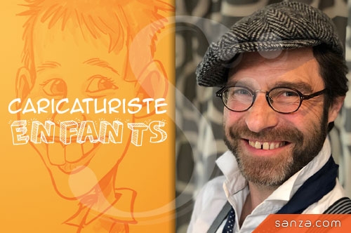 Caricaturiste pour Enfants | SANZA, Animation Evénementielle