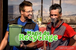 Spectacle Magie du Recyclage | SANZA, Animation Evénementielle