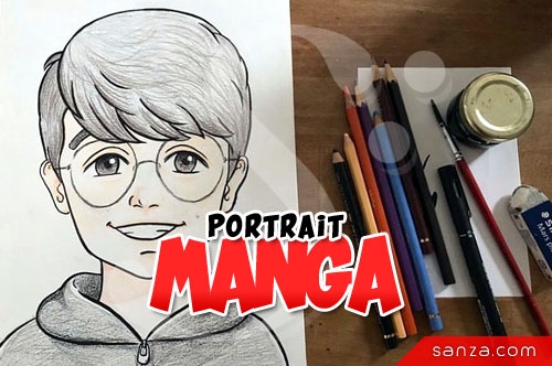 Portrait Manga | SANZA, Animation Evénementielle