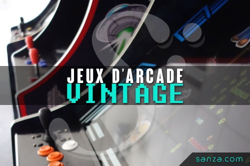 Borne de Jeux d'Arcade Vintage | SANZA, Animation Evénementielle
