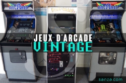 Borne de Jeux d'Arcade Vintage | SANZA, Animation Evénementielle