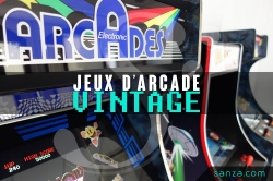 Borne de Jeux d'Arcade Vintage | SANZA, Animation Evénementielle