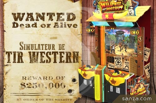 Simulateur de Tir Western | SANZA, Animation Evénementielle