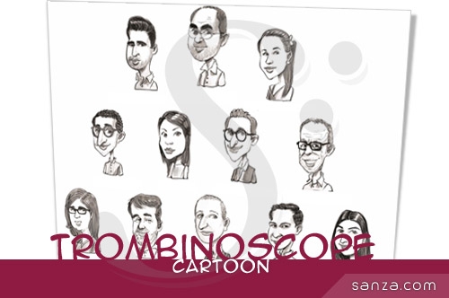 Trombinoscope Cartoon | SANZA, Animation Evénementielle