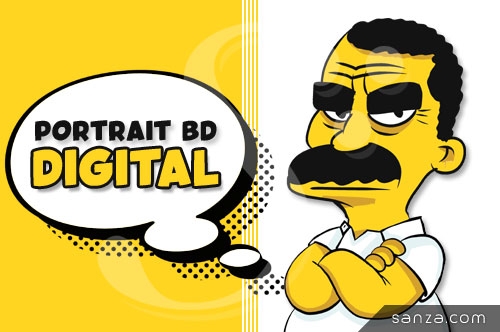 Portrait BD Digital | SANZA, Animation Evénementielle