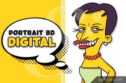 Portrait BD Digital | SANZA, Animation Evénementielle