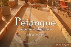 Terrain de Pétanque Ephémère | Sanza, Animation Evénementielle