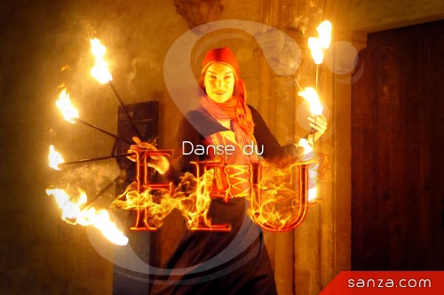 Danse du Feu | SANZA, Animation Evénementielle