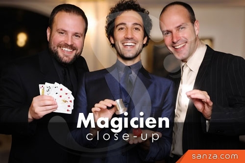 Magicien Close-Up | SANZA, Animation Evénementielle
