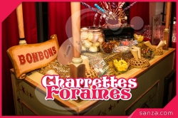 Charrettes Foraines Gourmandes | SANZA, Animation Evénementielle