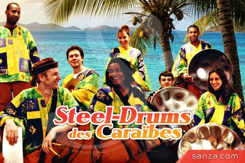 Steel-Drums des Caraïbes | SANZA, Animation Evénementielle