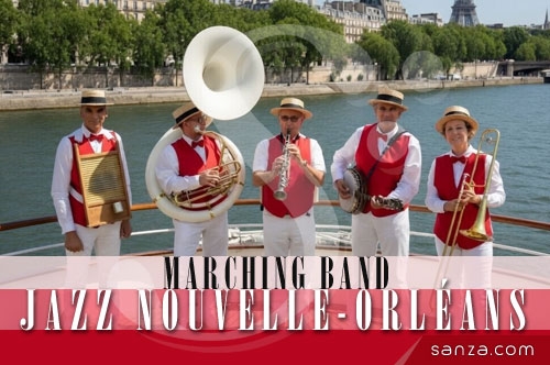 Marching-Band Jazz Nouvelle-Orléans | Agence Sanza