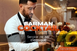 Barman Cocktail | SANZA, Animation Evénementielle