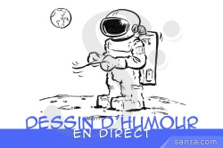 Dessin d'Humour en Direct | SANZA, Animation Evénementielle