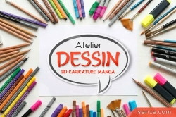 Atelier Dessin (BD, Caricature, Manga) | SANZA, Animation Evénementielle