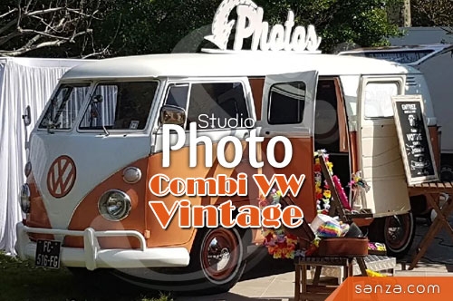 Studio Photo Combi VW Vintage | SANZA, Animation Evénementielle
