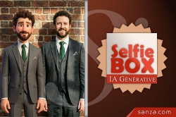 Selfie Box IA Générative | SANZA, Animation Evénementielle