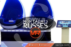 Simulateur de Montagnes Russes VR | SANZA, Animation Evénementielle