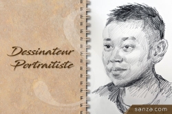 Dessinateur Portraitiste | SANZA, Animation Evénementielle