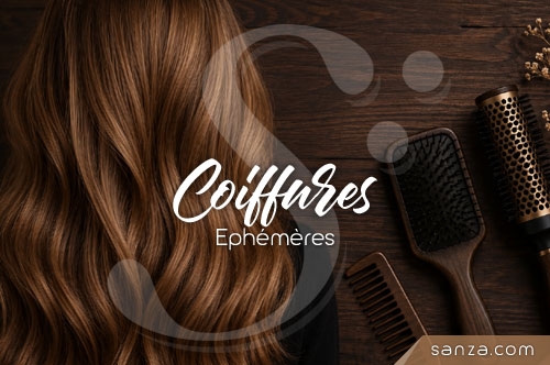 Coiffures Ephémères | SANZA, Animation Evénementielle