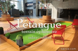 Terrain de Pétanque Ephémère | Sanza, Animation Evénementielle