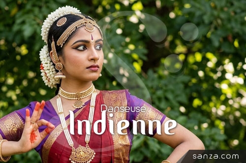 Danseuse Indienne | SANZA, Animation Evénementielle